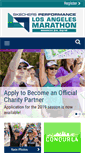 Mobile Screenshot of lamarathon.com